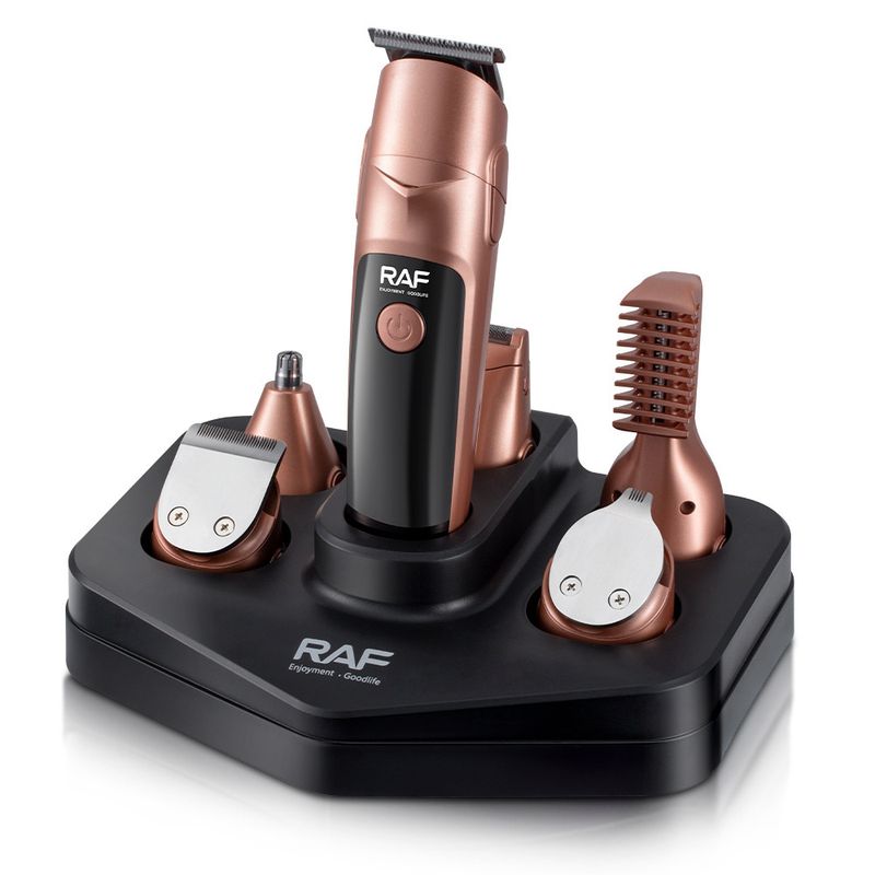 Multifunktions-Haarschneideset – per USB wiederaufladbarer elektrischer Trimmer und Rasierer für die Männerpflege_voghion.com