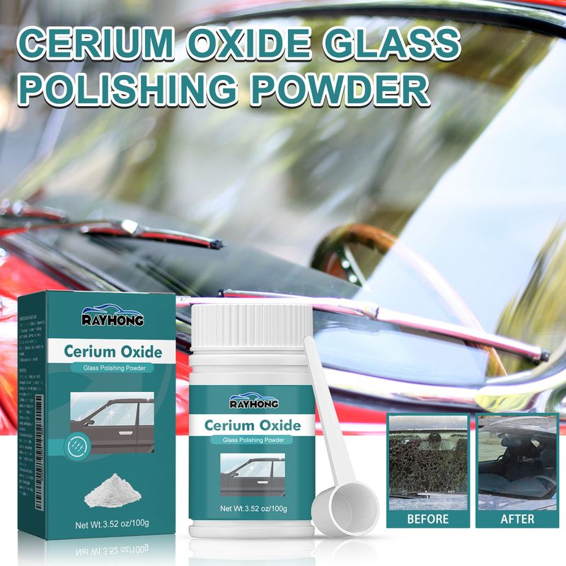 Glass Scratch Cleaning Powder To Remove Car Scratch Windshield Fog To Oil Cleaning Powder_voghion.com