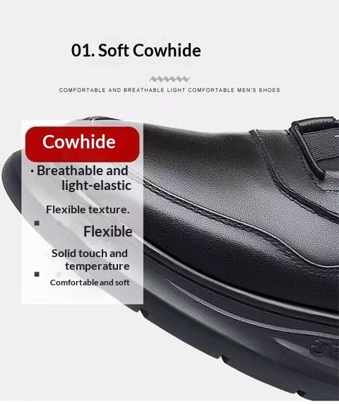 Glide Cross-Border Fashion Business Schnürschuhe aus weichem Leder, flach, formell, britischer Stil, lässige Herrenschuhe_voghion.com