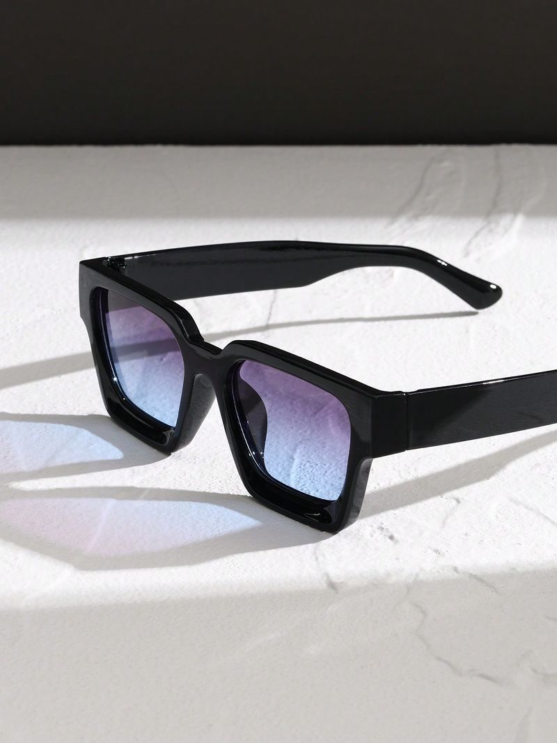 1/2 PC S Klassische Fashion Square Kunststoff Rahmen Frauen Sonnenbrille Für Männer Täglichen Leben Shades Brillen Zubehör._voghion.com