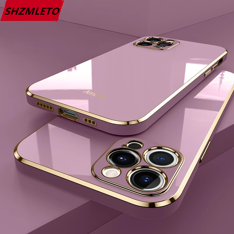 Mekana četvrtasta maskica za telefon za Motorola Moto E7 Plus EDGE 20 E20 E6S G10 G20 G30 G50 G60 G8 G9 Play Power Lite G82 G52_voghion.com