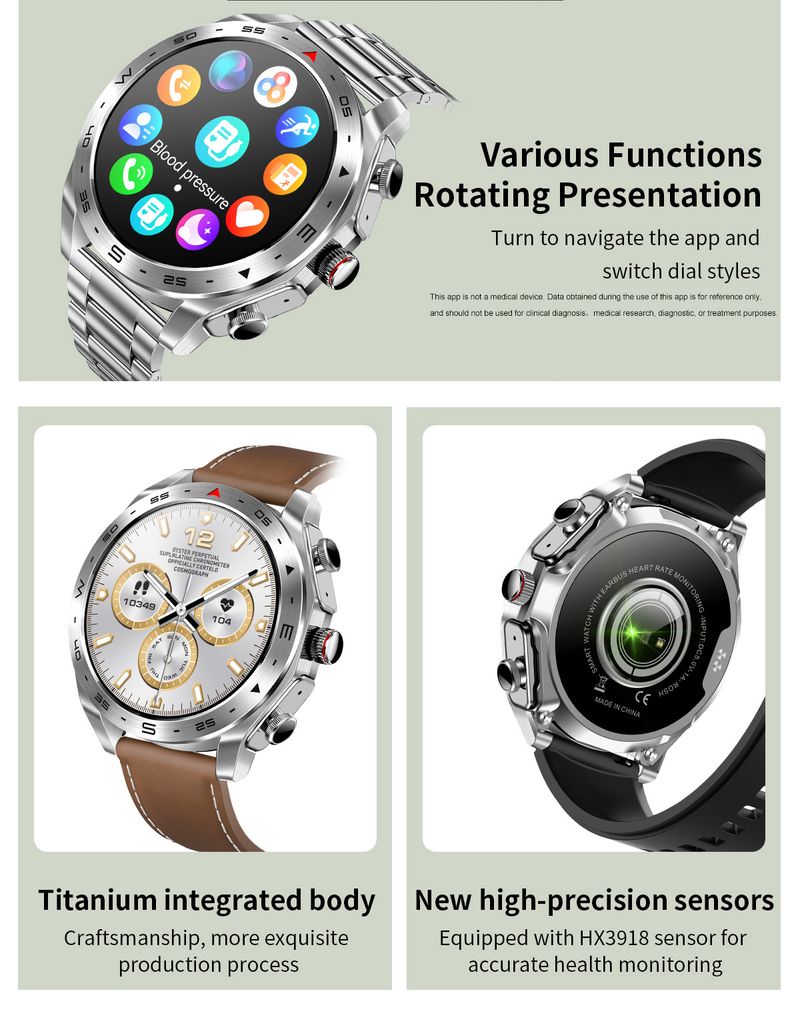 T95 Akıllı Saat TWS İki Bir Arada Bluetooth Çağrı Sağlık İzleme Uyku Kalp Atış Hızı Spor Saati_voghion.com