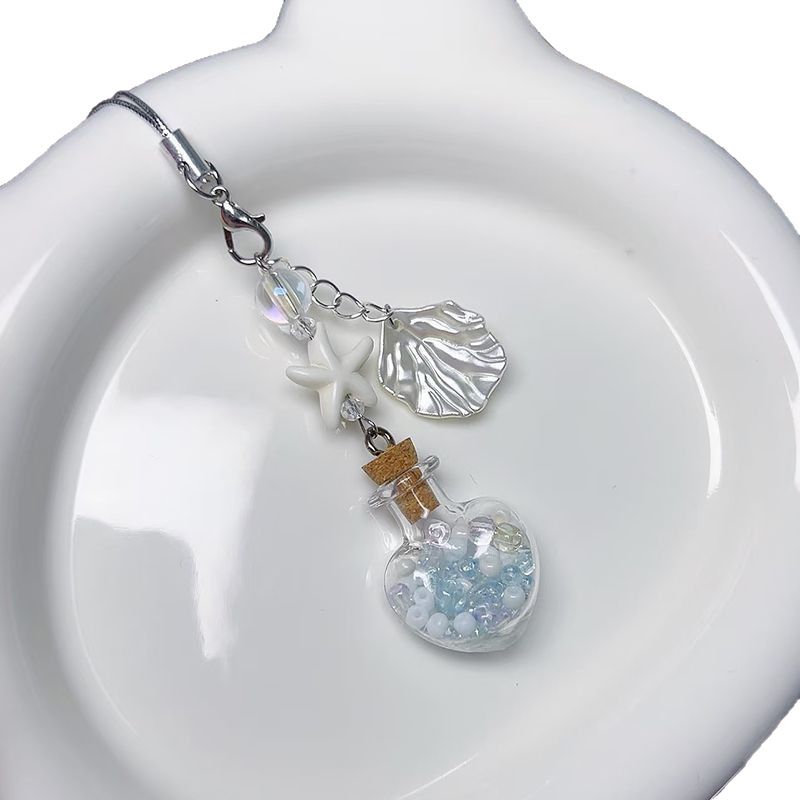 Portachiavi a forma di stella marina, accessorio per borsa, ciondolo, autunno/inverno 2025_voghion.com