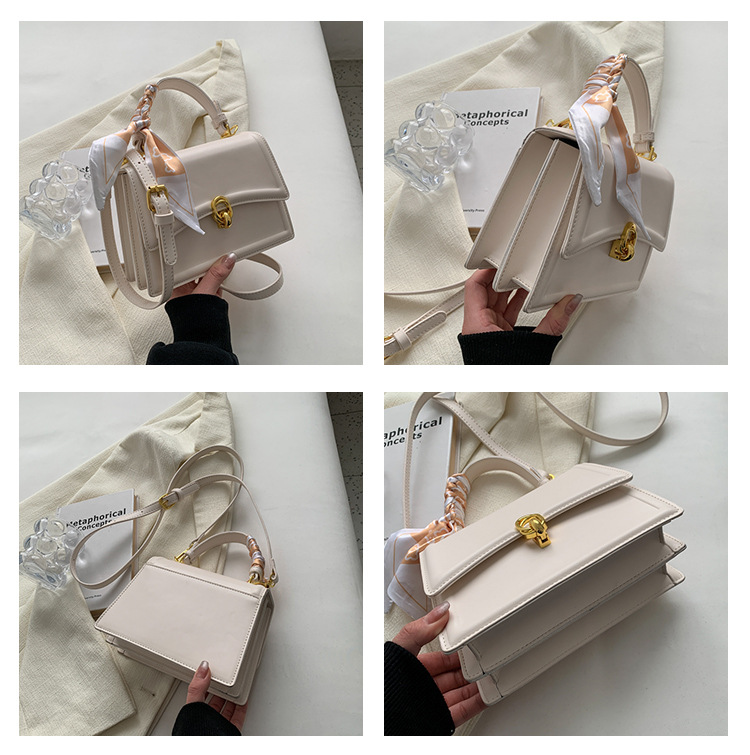 This Year's New Popular Women's Crossbody Texture, Hand-held, Stylish, Simple, Single Shoulder, Small Square Bags,_voghion.com