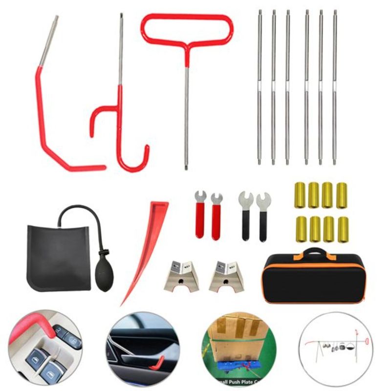 Kit di emergenza per 26 chiavi per auto in acciaio inossidabile Ohhandle, attrezzo a cuneo combinato per airbag, gancio distanziatore_voghion.com