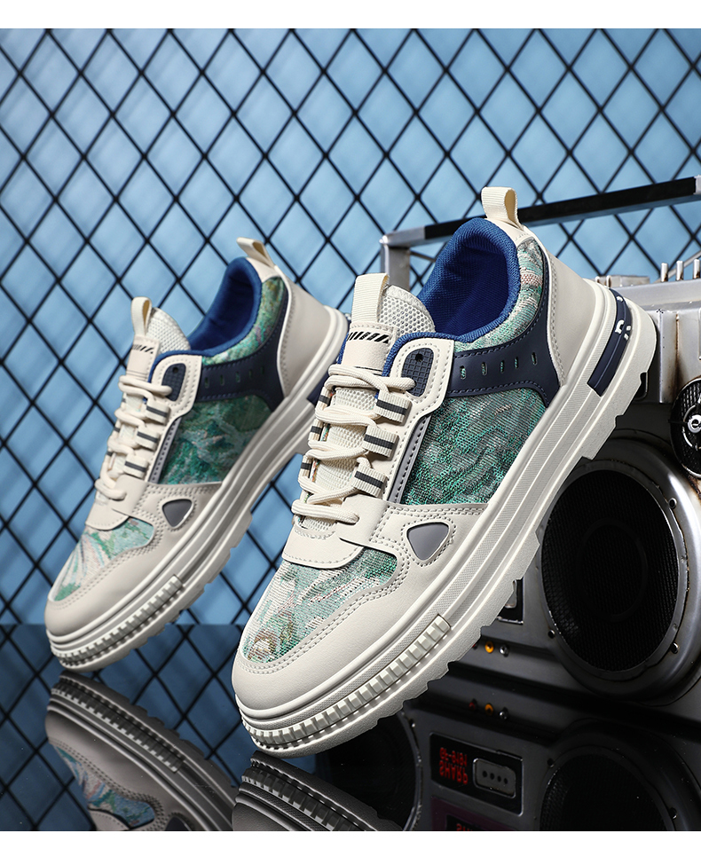 Scarpe da uomo Scarpe casual da skateboard Scarpe da ginnastica casual larghe Moda Scarpe da tavola basse personalizzate_voghion.com