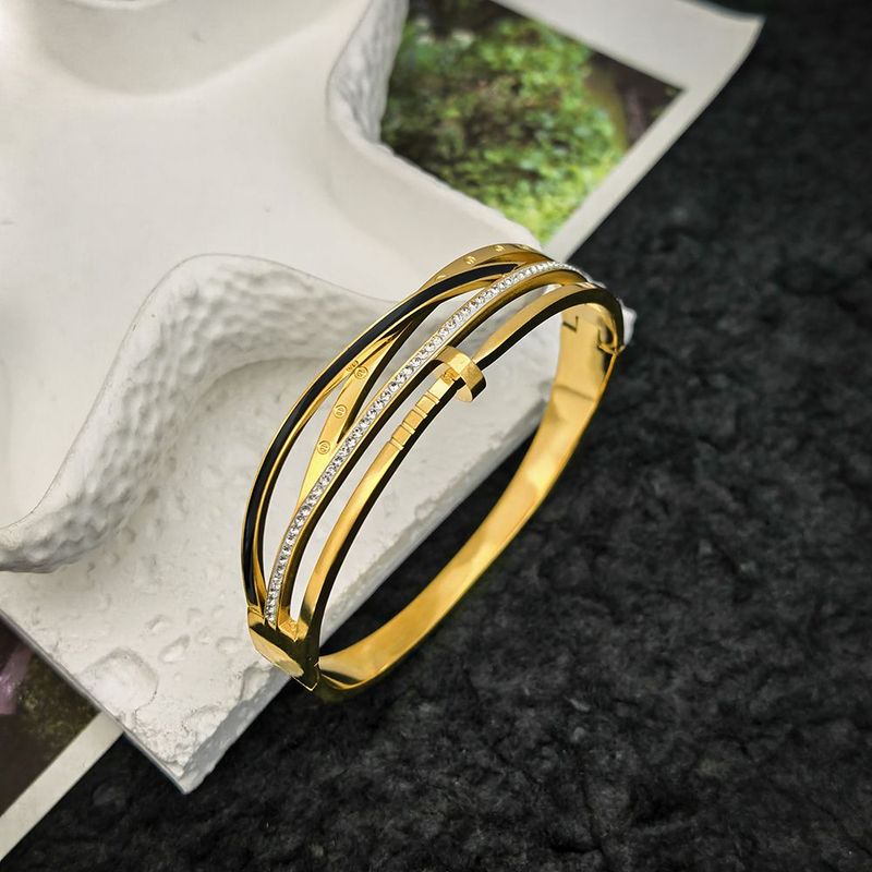 New Minimalist Stainless Steel Fashionable And Hot Sell, Nail Drill Bracelet, Women's High-End, Light Luxury, Not_voghion.com
