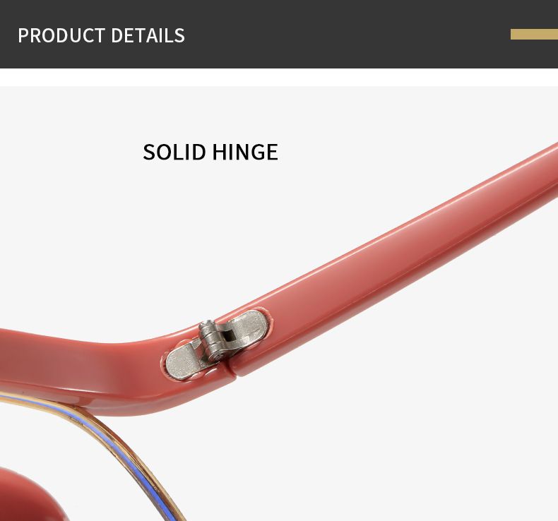 9051D moodsed sinise valguse vastased kaherealised teemantraamiga naiste prillid_voghion.com