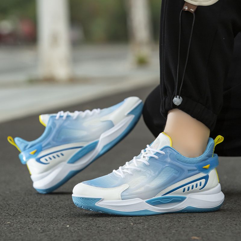 New Men's Basketball Trendy Versatile Casual Foam Sole Comfortable Sports Youth Trend Shoes_voghion.com