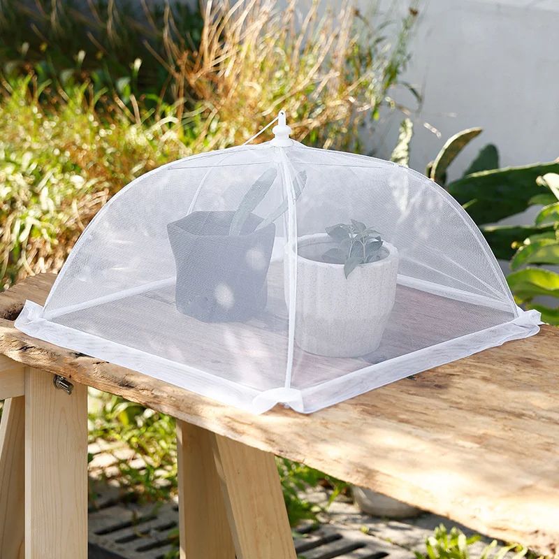 Lebensmittelabdeckung Mesh faltbar waschbar Fliegen Tische Abdeckung Insektensichere Schutzabdeckungen Geschirrabdeckungen Home Küche Aufbewahrung Mithelfer_voghion.com