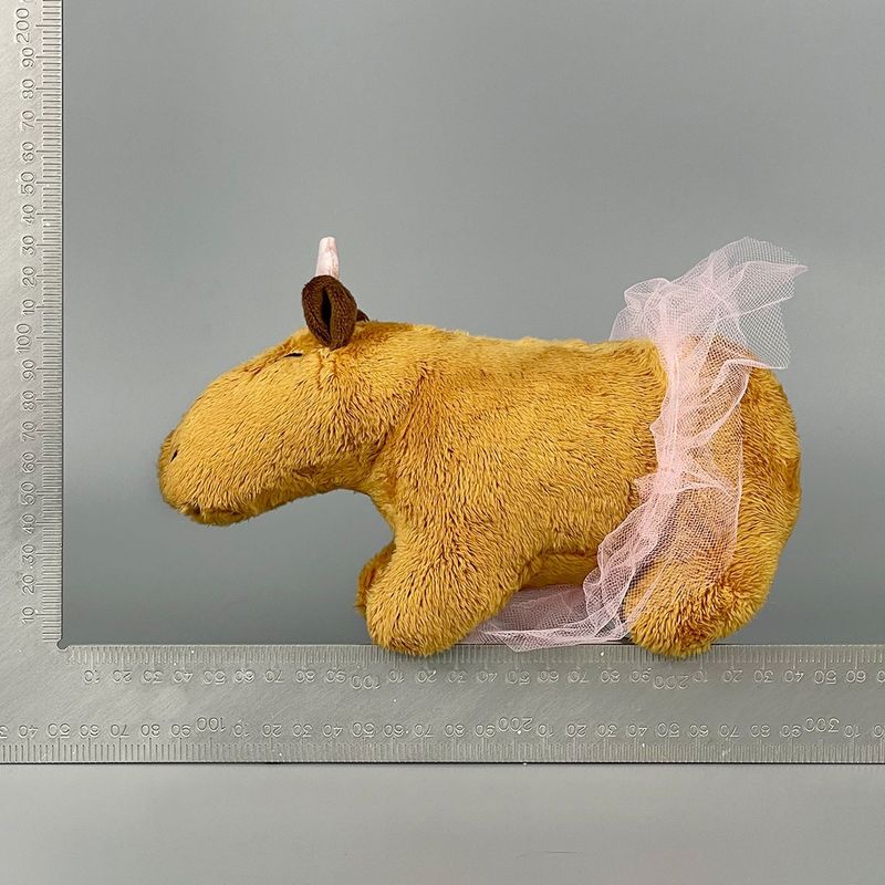 Cute Capybara Plush Toy - Soft Stuffed Animal With Various Styles (Scarf, Bow Tie, Crown, Wings & More) - Perfect Gift For Kids & Collectors_voghion.com
