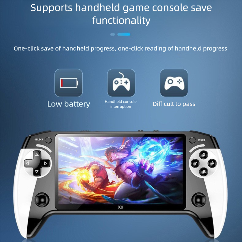 Nuova console di gioco open source TV portatile Arcade ad alta definizione con schermo grande King Of Fighters Pocket Classic Retro_voghion.com