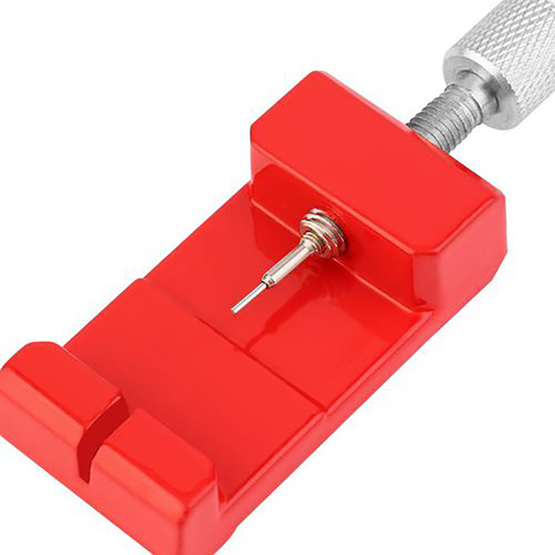 Qianbihe Adjustable Watch Band Strap Adjuster Bracelet Link Pin Remover Repair Tool Kit-Black_voghion.com