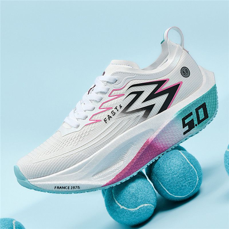 Men's Sports Shoes Cushioning Non-Slip Flat Wear Resistant Sneakers Mesh Breathable Platform Soft Running Shoes For Man_voghion.com