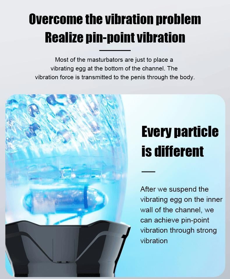 TLUDA Automatischer männlicher Masturbator Stroker Männer Sexspielzeug Schwarz_voghion.com