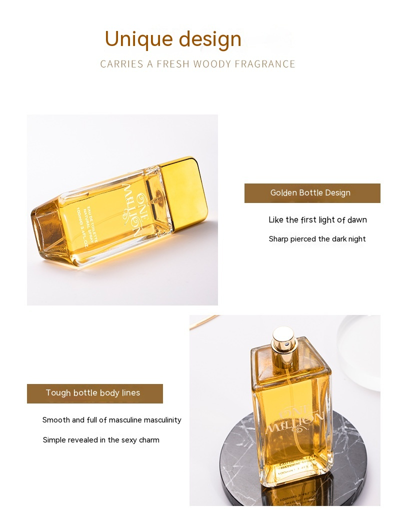2024 Nuovo profumo da uomo in mattoni d'oro profumo grande bottiglia da 100 ml Vietnam profumo per ragazzi profumo di legno_voghion.com