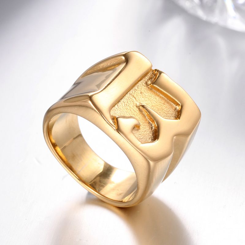 Set di gioielli da uomo: gioielli con anello da uomo potenti e alla moda in acciaio inossidabile_voghion.com