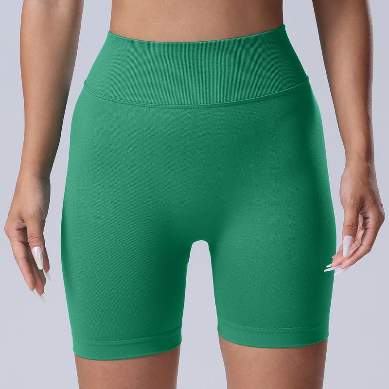 Nuovi pantaloncini aderenti a tre quarti con schiena a V e fianchi aderenti, aderenti, per fitness, sport estivi, ciclismo, yoga e asciugatura rapida_voghion.com