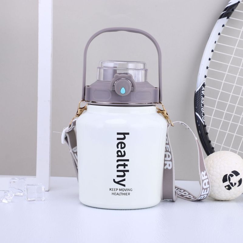 New High-Quality 316 Stainless Steel Inner Liner Insulated Large Capacity Double Drinking For Women High-Value Straw Cup_voghion.com