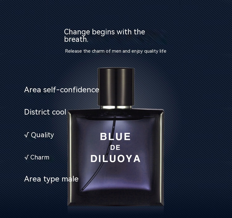 Nuovo profumo caldo Gulong Profumo da uomo Fragranza oceano blu Fragranza duratura Profumo fresco Gulong 50ML_voghion.com