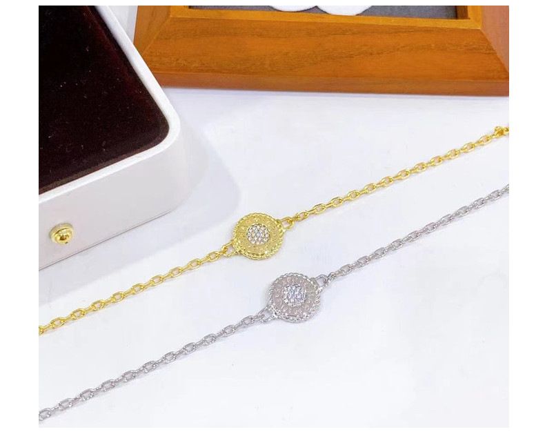 Damenschmuck Doppellagiges Zirkonarmband Nischendesign Freundinarmband Geschenk Leichter Luxusstil Einfaches Armband_voghion.com