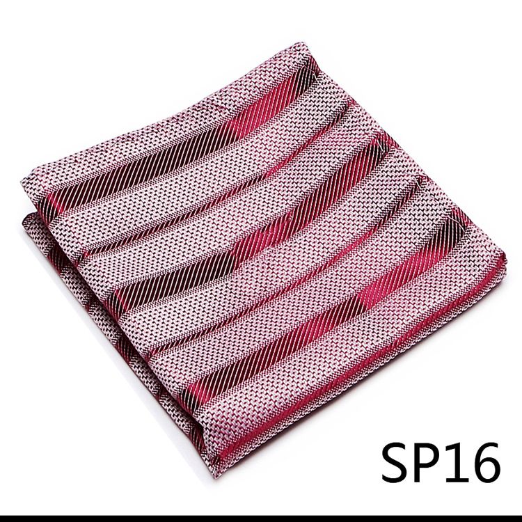 Heren Brits patroon effen kleur polyester zijden vierkante sjaal bruiloft pak zakdoek overhemd klaar op voorraad_voghion.com
