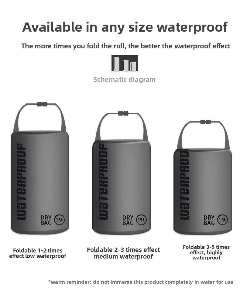 Borsa portaoggetti per attrezzatura da spiaggia unisex, impermeabile, per separare asciutto e bagnato, zaino_voghion.com