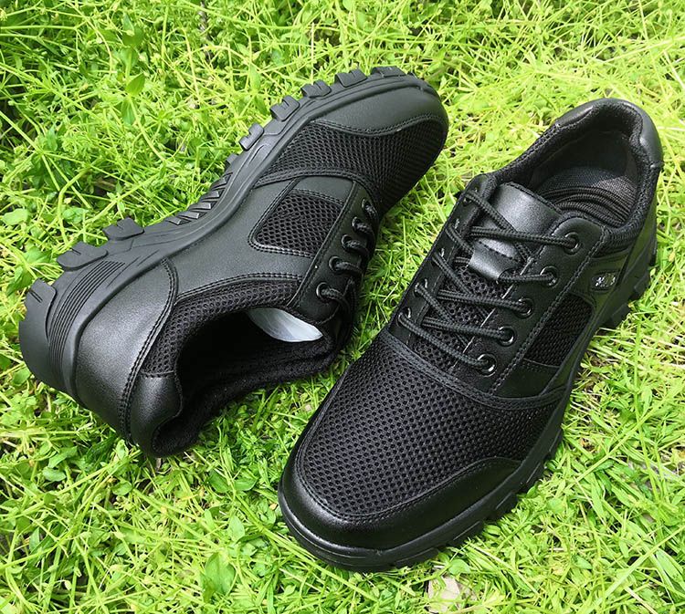 Authentic Goods Training Outdoor Leather Mesh Surface Spring And Autumn Men 'S Shoes_voghion.com