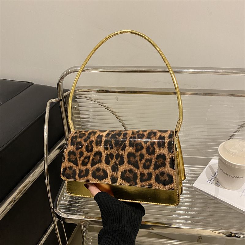 Borse alla moda di quest'anno 2025, nuove borse da donna coreane con stampa leopardata, tracolla a tracolla, piccole, da ascella_voghion.com