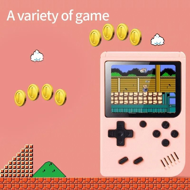Retro przenośna mini konsola do gier wideo 8 bitów 3.0 cala_voghion.com
