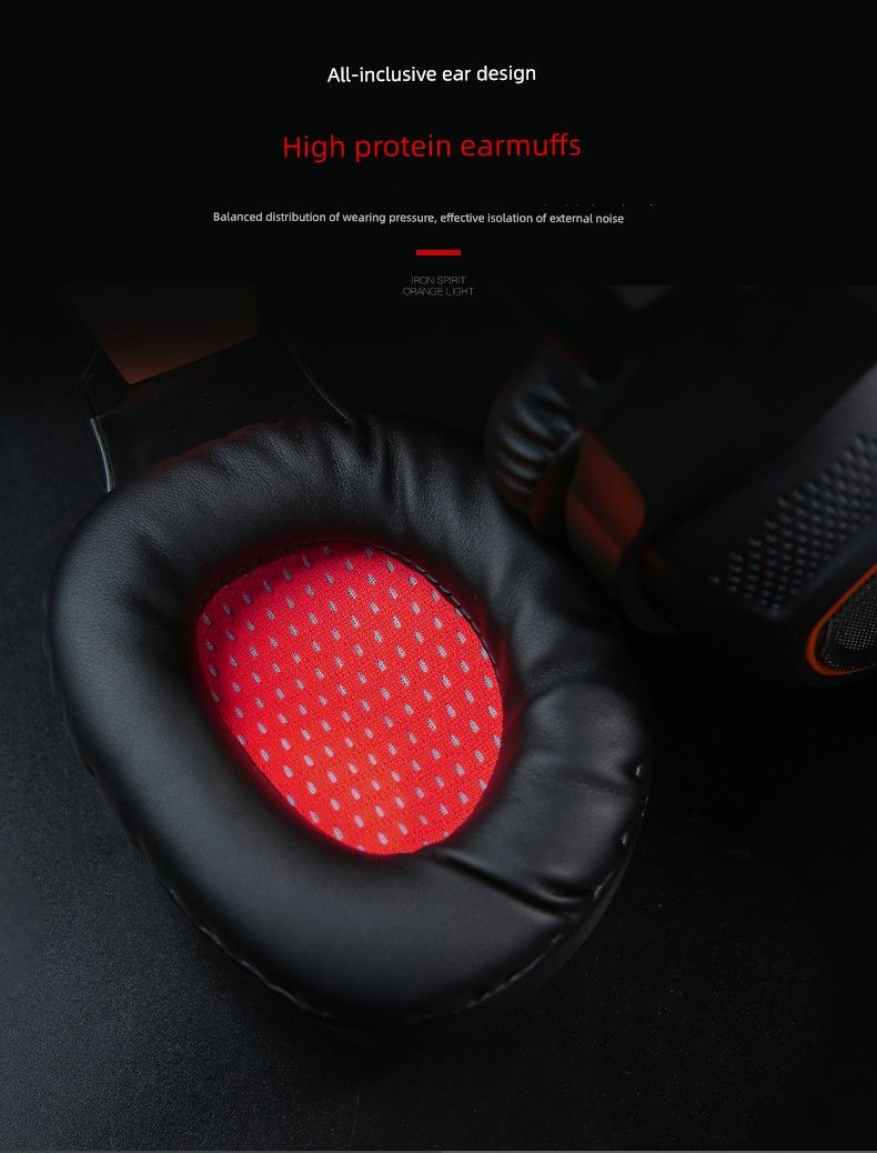 Cuffie Dearyou Lh712 per giochi cablate, e-sport, 7.1 canali, per computer desktop e notebook, USB_voghion.com