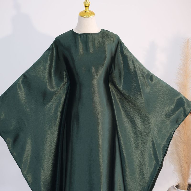 Dámské oblečení blízkovýchodní lesklé šaty abaya_voghion.com