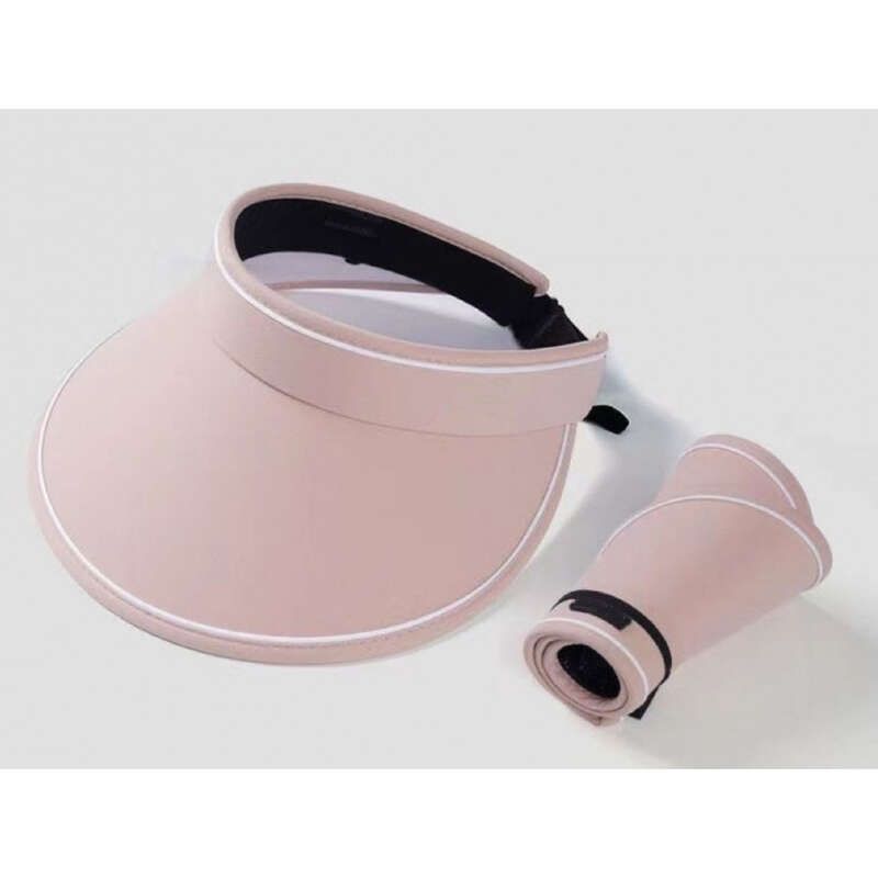 Cappello estivo da donna con tesa larga e bordo cavo, nuovo e multifunzionale_voghion.com