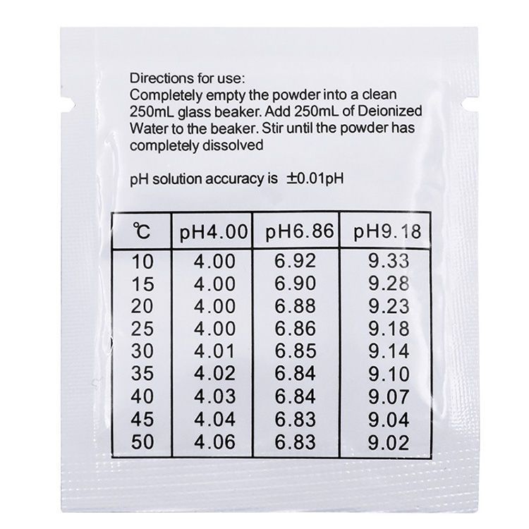 PH Calibrator, Pen, Meter, Testing Solution, High-precision Powder Package, Standard Calibration Powder, PH Buffering_voghion.com
