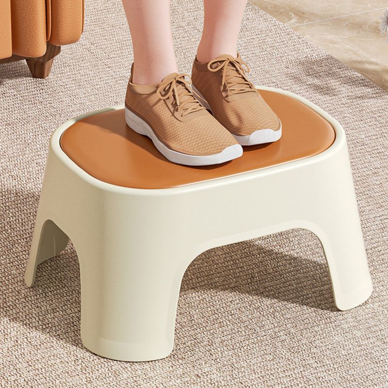Kleines Modell Haushaltskunststoff Verdickter Wohnzimmerbankstuhl Kinderdusche Badezimmer Schuhwechsel Niedriger Hocker_voghion.com