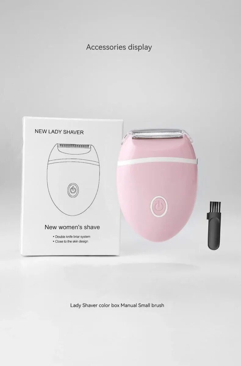 Trimmer per la rimozione dei peli delle ascelle e delle gambe lavabili con punta a coltello impermeabile per tutto il corpo senza macchia nera_voghion.com