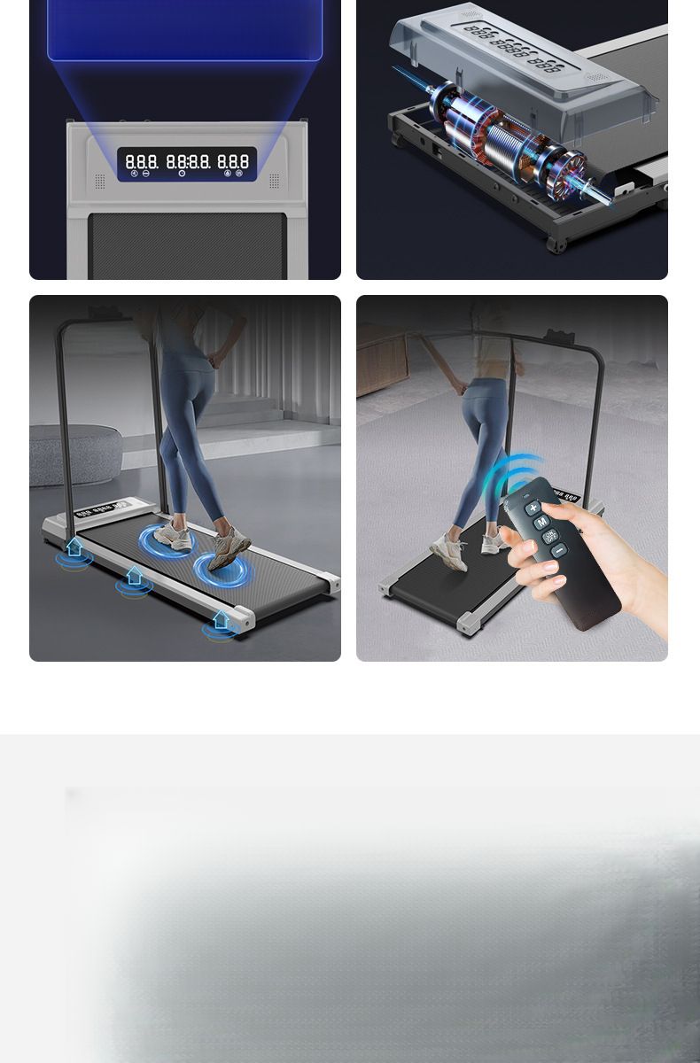 Tapis roulant elettrico pieghevole Yixin per arrampicata, assorbimento degli urti, uso domestico, piccolo_voghion.com