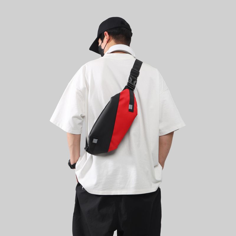 2025 Nuova borsa da uomo di alta qualità, borsa a tracolla inclinata, design Sense, piccola e con molte funzioni, marsupio da uomo_voghion.com