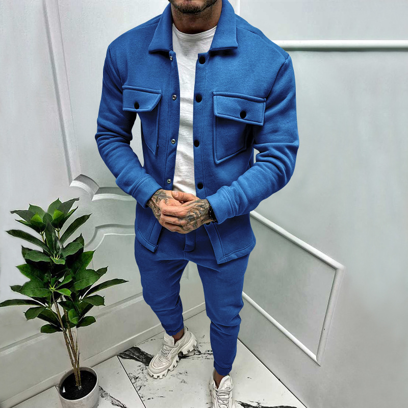 2024 Herbst/Winter Neue Taste Wildleder Mode Casual herren Set_voghion.com