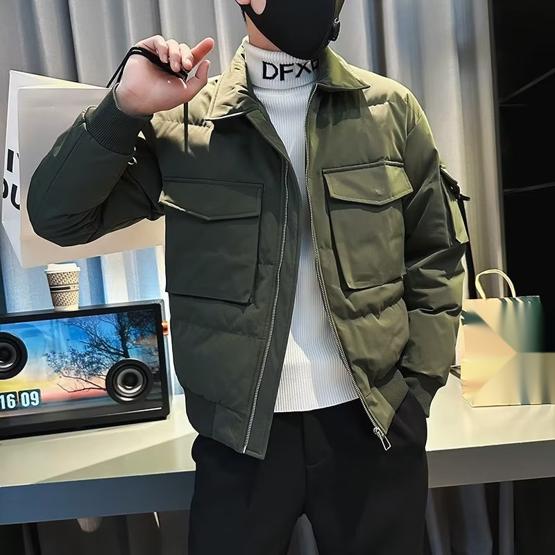 Cappotto 2024 Nuova edizione coreana Giacca da lavoro alla moda primavera e autunno da uomo_voghion.com