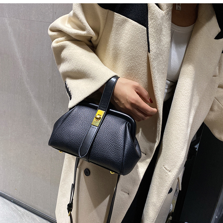 Arzttasche Taschen Minitasche für Damen New Style Trend Umhängetasche Modische und stilvolle Handtasche Strukturierte Temperament Messenger Bag_voghion.com