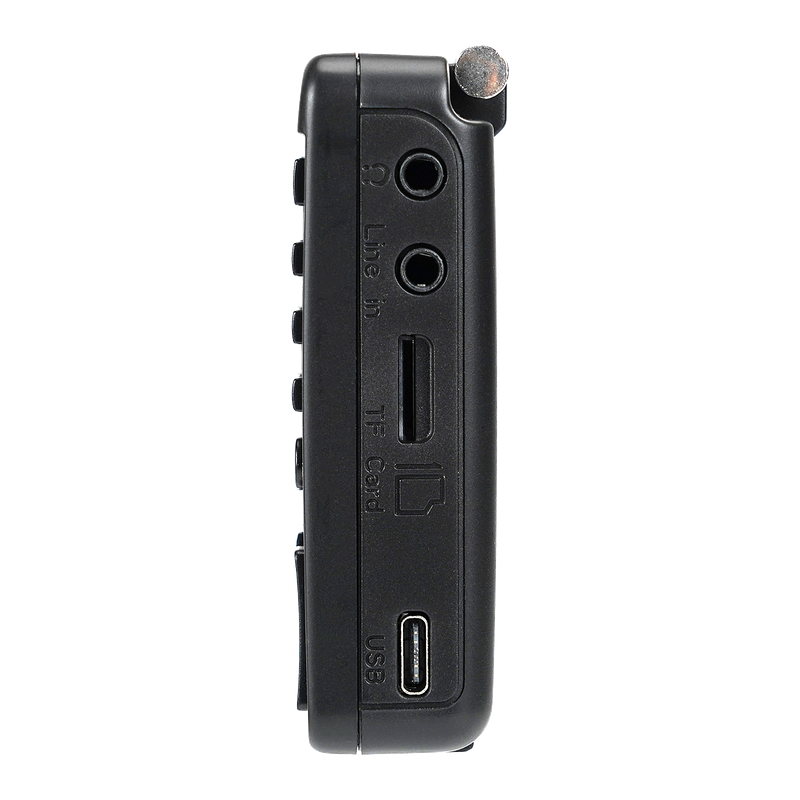 Retekess V115 SW Portable Radios AM FM Rechargeable Shortwave Radio Battery Powered Full Waves USB Recorder For Gift_voghion.com