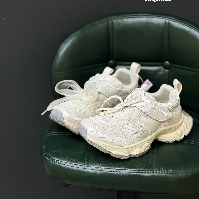 Scarpe da papà alla moda stile "Empress" Seesaw 2025 con velcro e doppi lacci da 4 cm 41-2336N_voghion.com