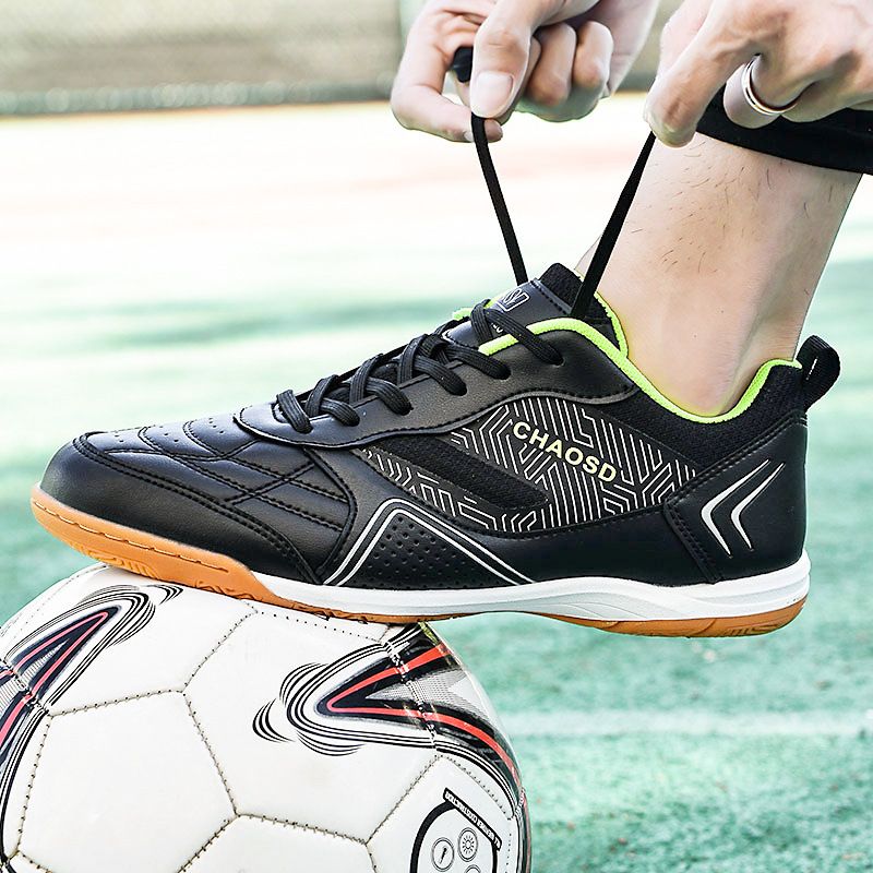 Football Shoes Flat Men's And Women's Indoor Cavern Floor Training Shoes For Youth Students_voghion.com
