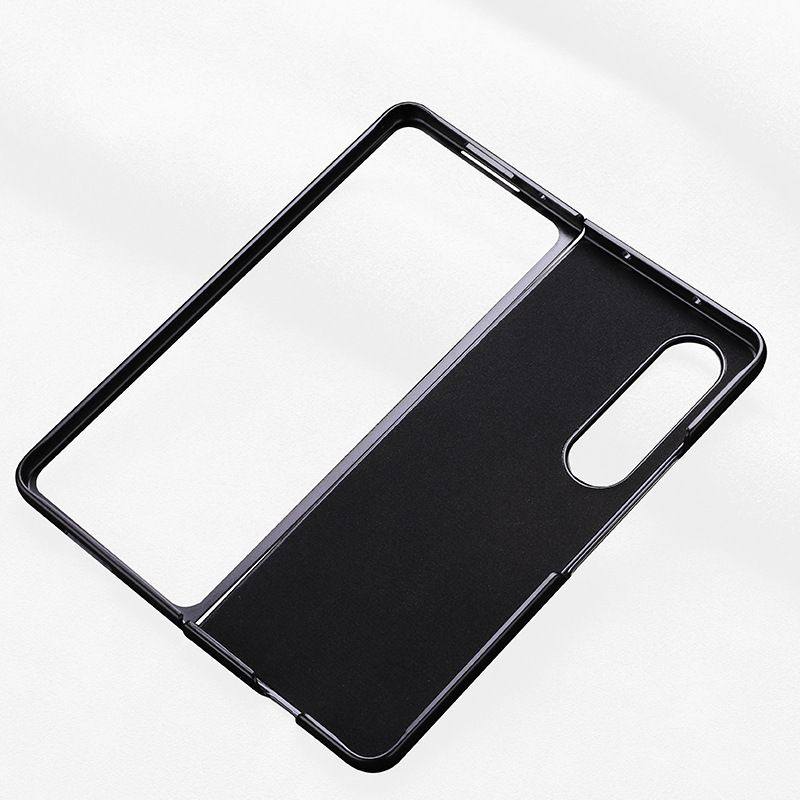 Applicable to Samsung zfold5 mobile phone casecrocodile pattern protective case, leather folding screen_voghion.com
