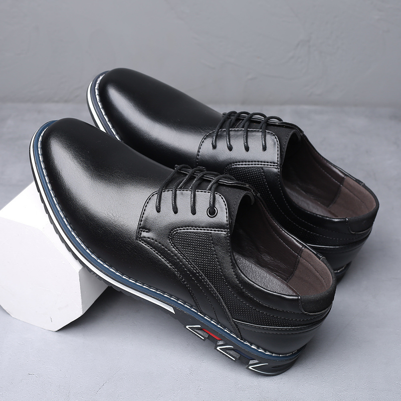 Autumn 2025 New Trend Business Formal British Style Men's Casual Leather Large Size Shoes 48_voghion.com
