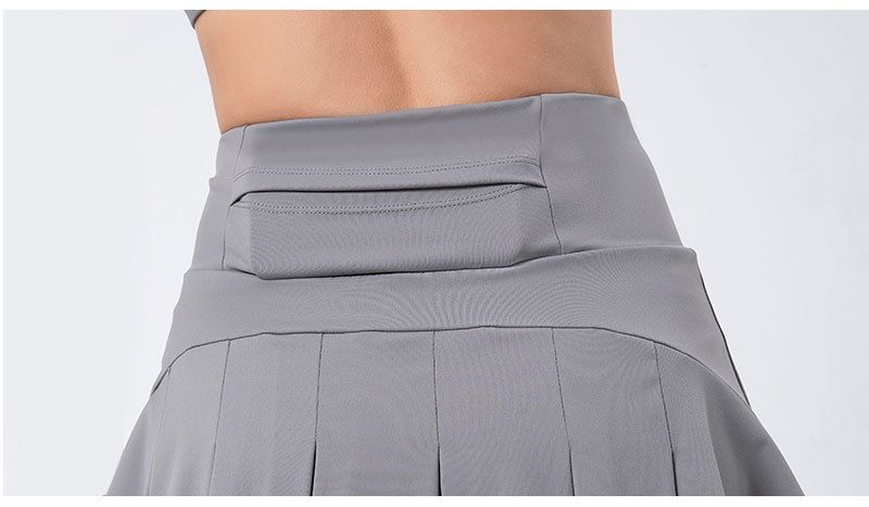 Yoga Fitness Sport Shorts; Quick-drying Sweat-absorbing Running Skirt Pants For Women; Tennis Golf Skirt_voghion.com