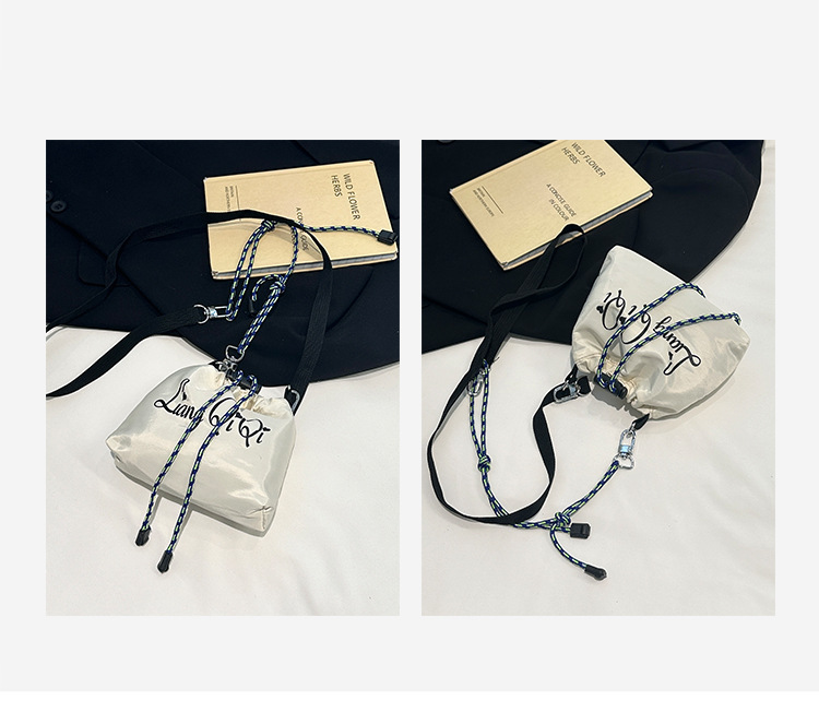 New Trendy And Cool Phone Bag Fashionable Small Shoulder Bag Zero Wallet Mini Nylon Small Cloth Bag_voghion.com