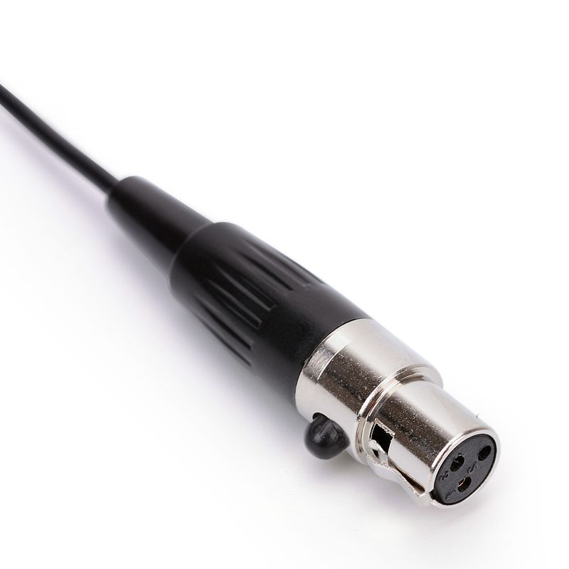 Long range Sound-absorbing Professional 3Pin Lavalier Lapel Condenser Microphone for AKG Wireless Transmitter 3 Pin XLR_voghion.com