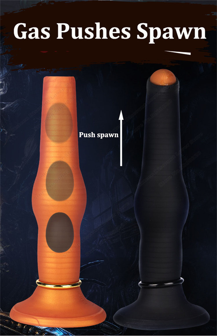 Anal Ovipositor Huge G-spot Stimulate ButtPlug Airflow Push Anal Egg Men Prostate Massage SM Erotic_voghion.com